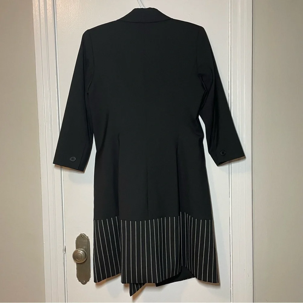Grayes Wool Blazer Dress w/ Flare - Size 4 US - Picture 4 of 7